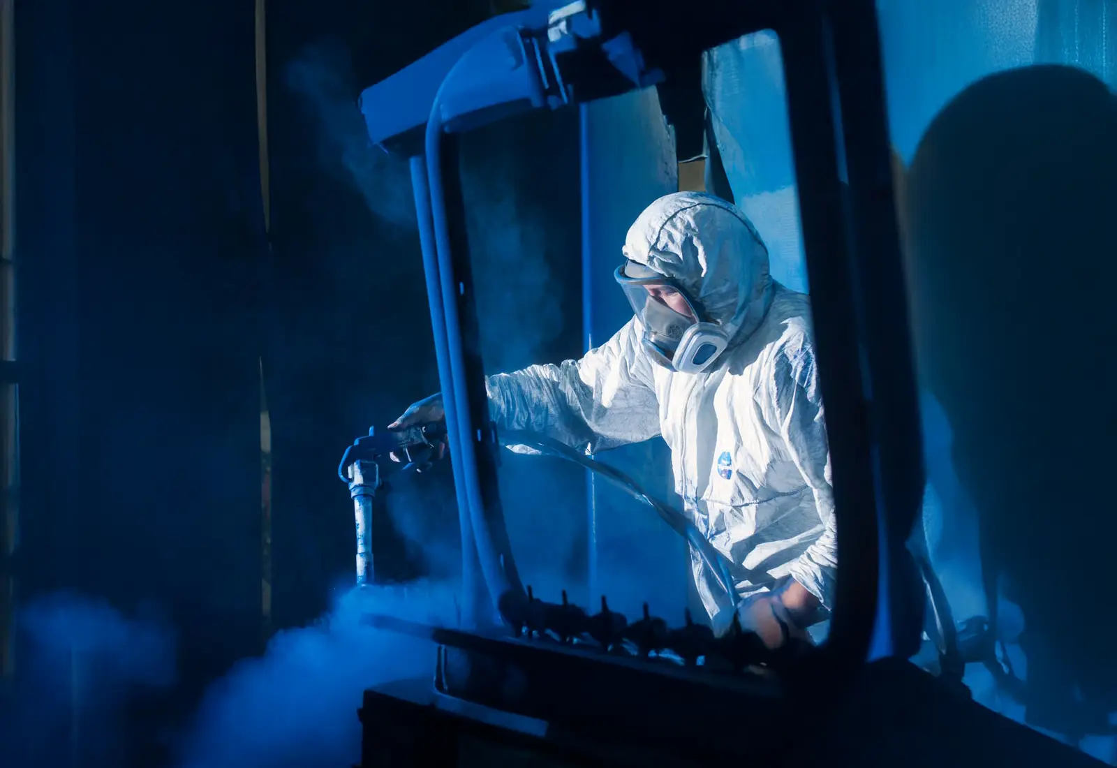 Terceirização Metalúrgica - Pintura Eletroestática (Epóxi pó)