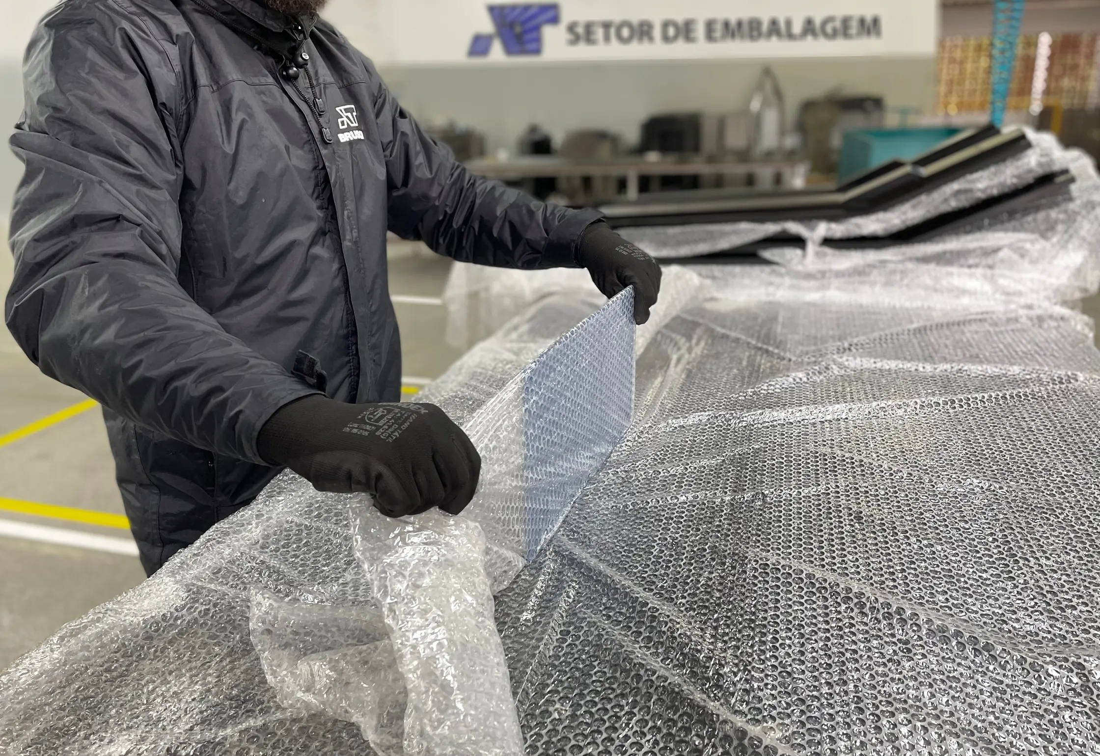 Terceirização Metalúrgica - Embalagem